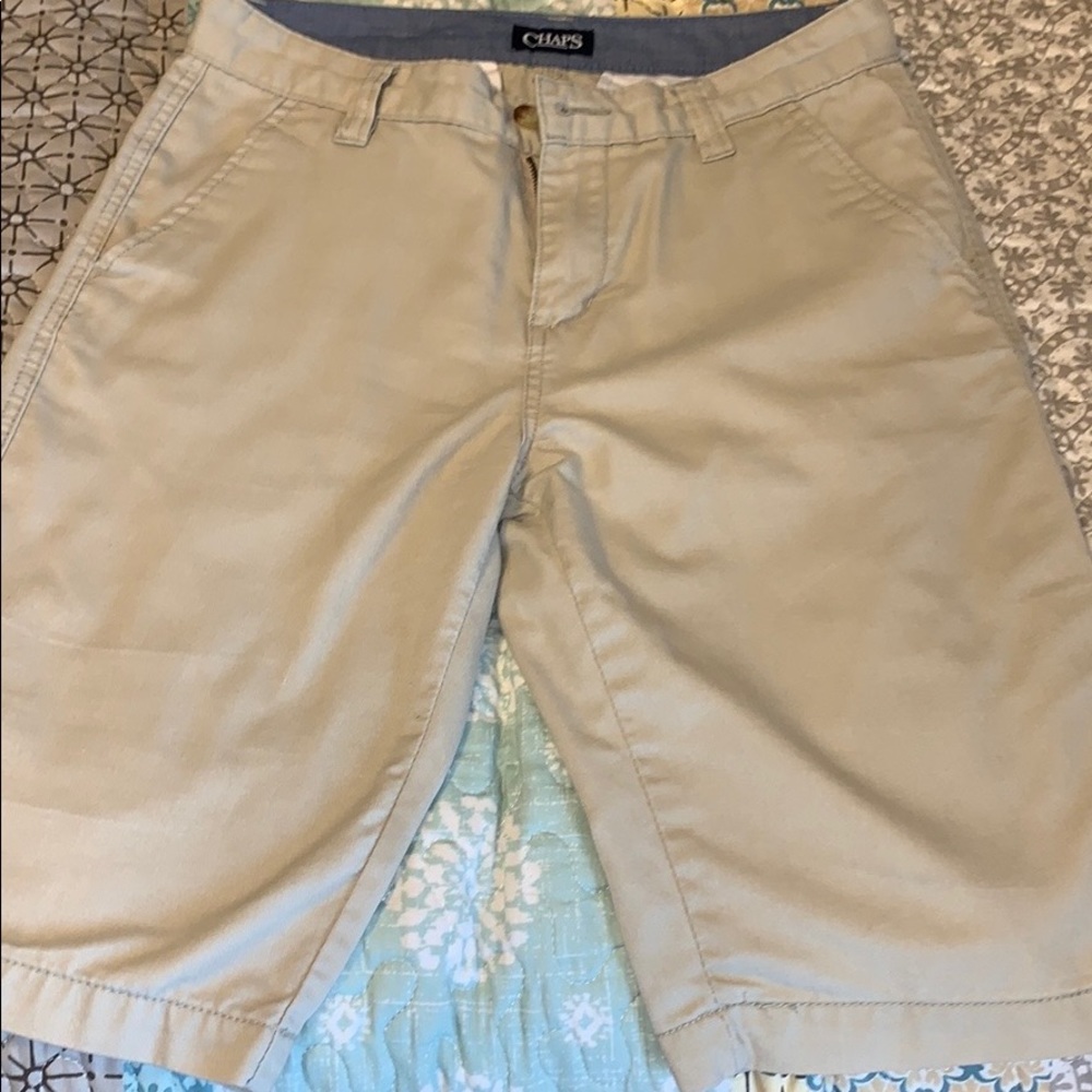 Chaps Boy’s Size 16 Khaki Shorts